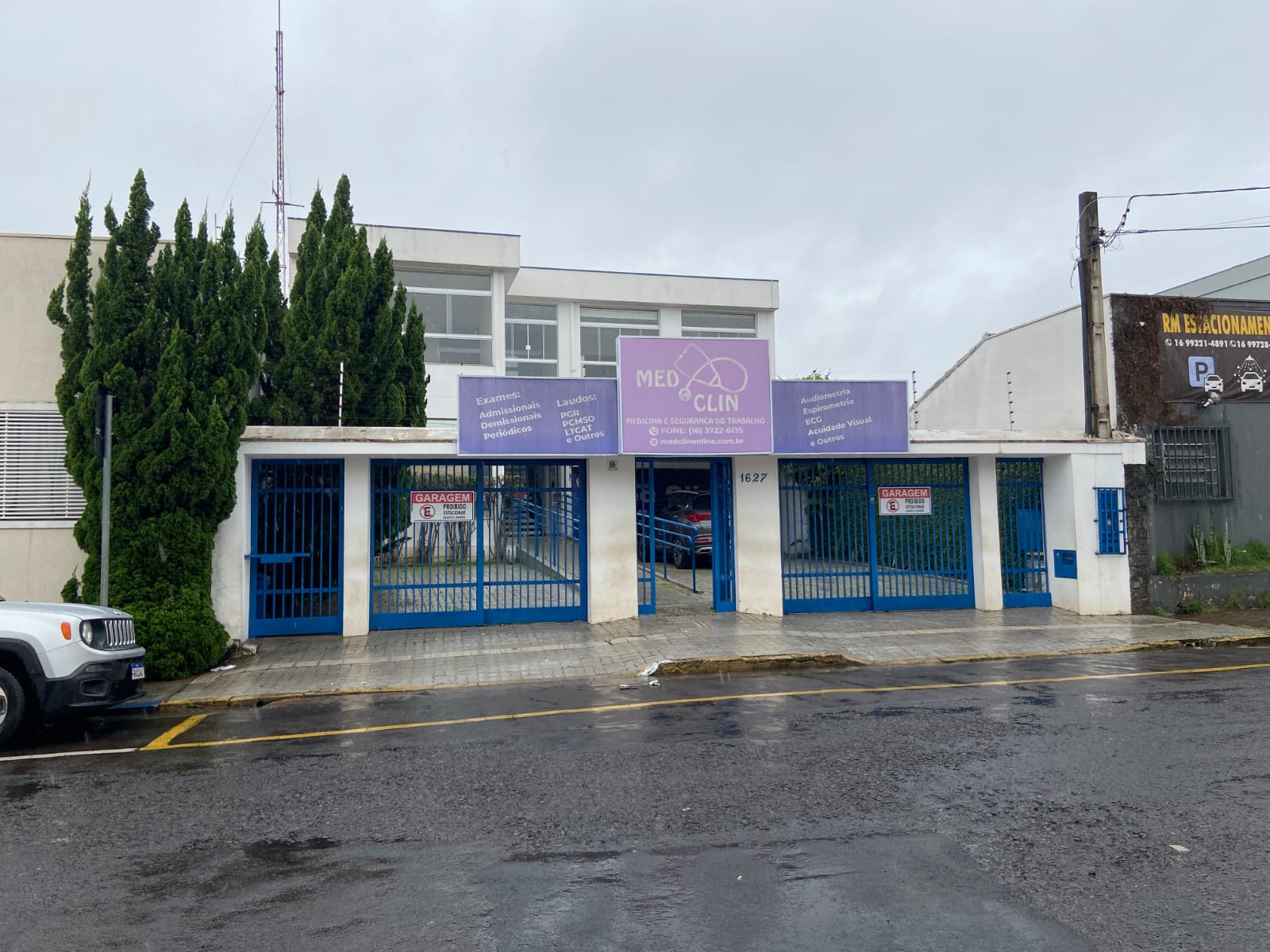 Fachada da Clínica MedClin