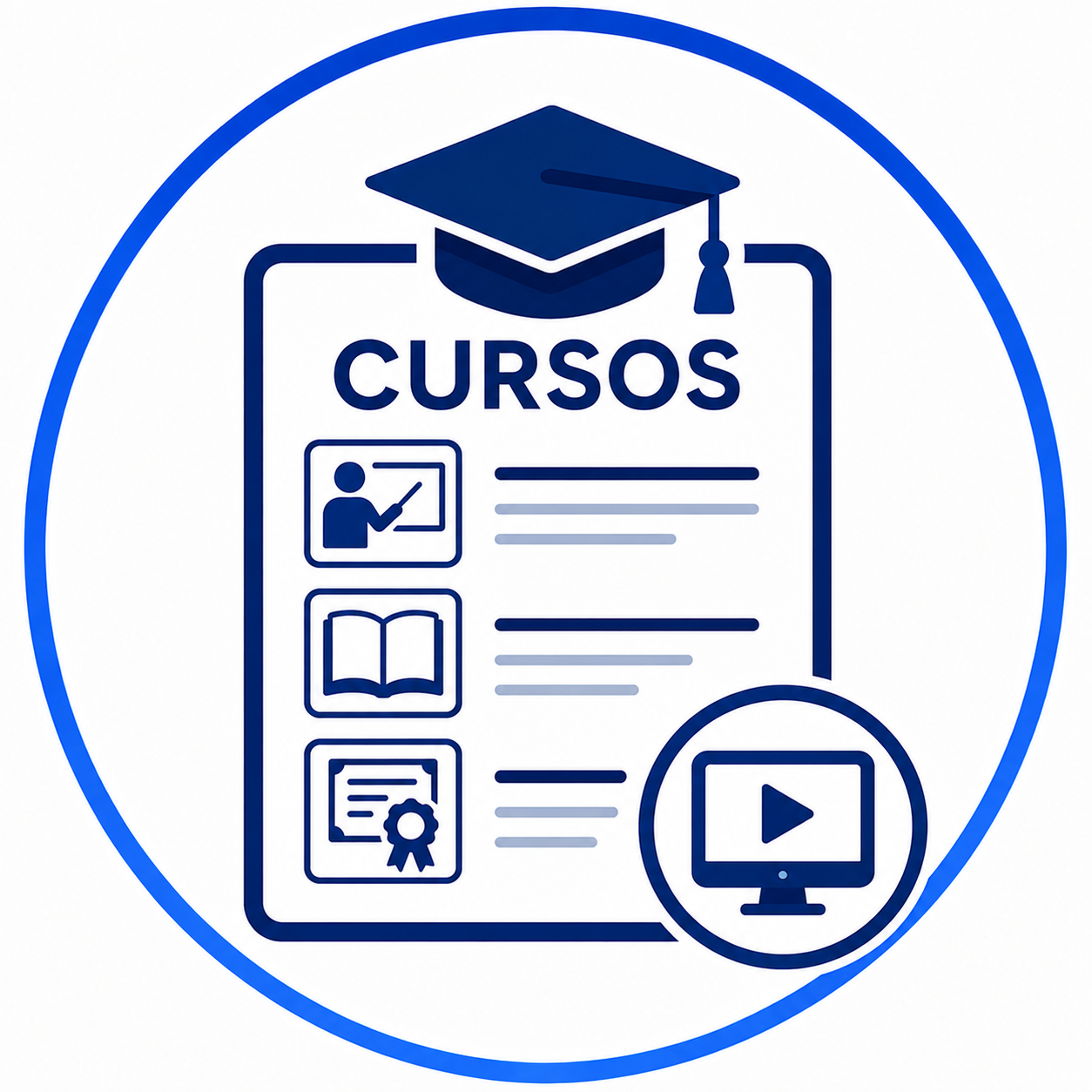 Ícone de Cursos